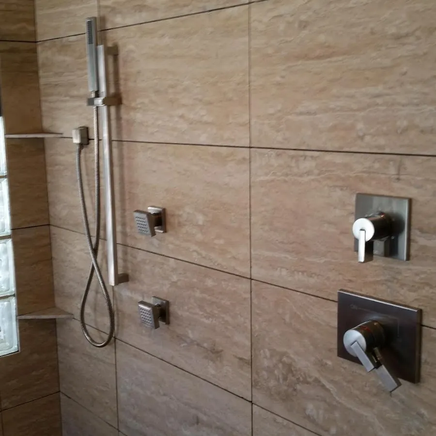 Shower fixture installation for Gas Line Repair in New Albany
